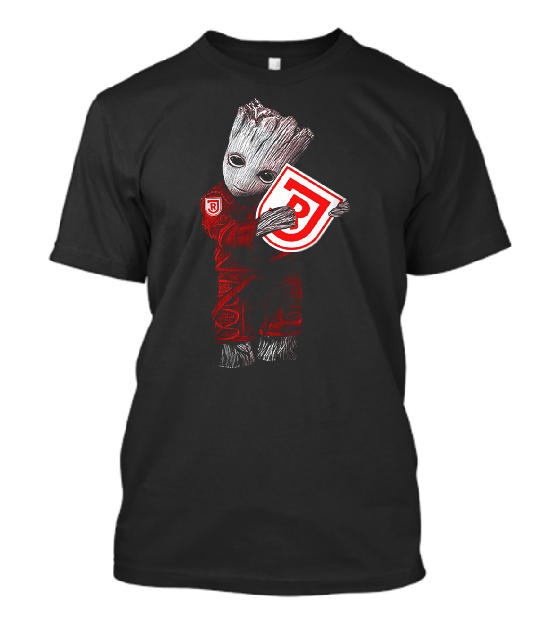 Baby Groot Hugging Jahn Regensburg T-Shirt