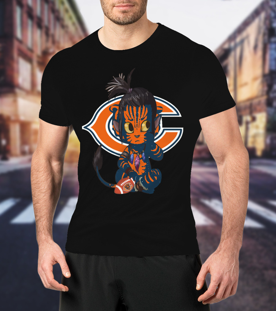 Chicago Bears Na'vi Character Football Avatar Bears T-Shirt