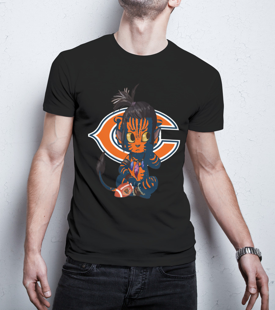 Chicago Bears Na'vi Character Football Avatar Bears T-Shirt