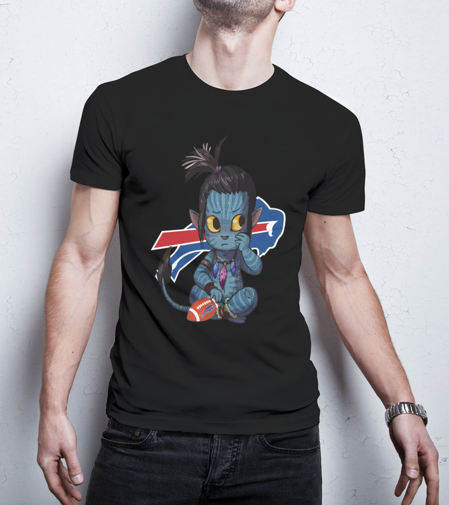 Avatar Bills Na'vi Football Buffalo Team Character Crossover T-Shirt
