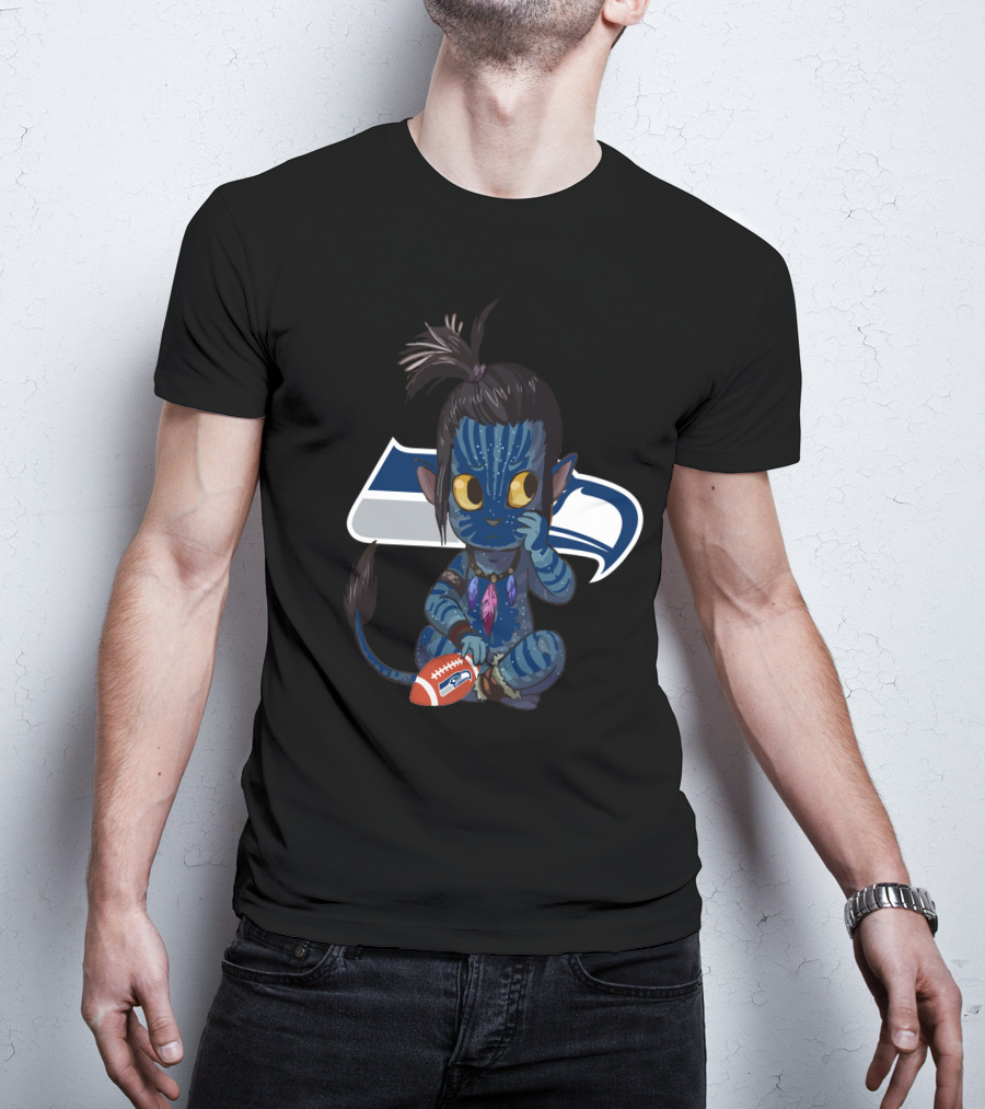 Avatar Seahawks Football Crossover T-Shirt
