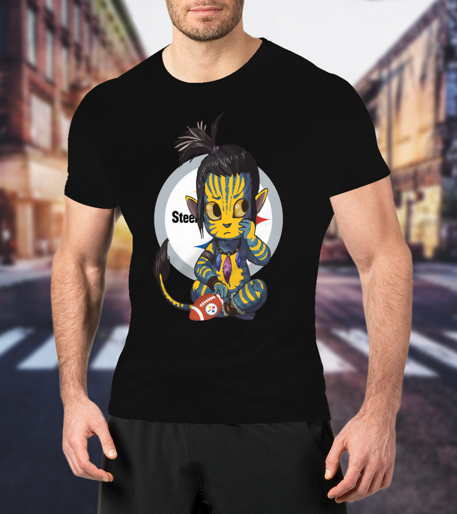 Avatar Steelers Football Crossover Character T-Shirt