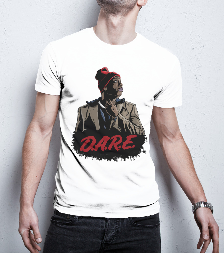 D.A.R.E Iconic Style Streetwear Beanie And Jacket T-Shirt