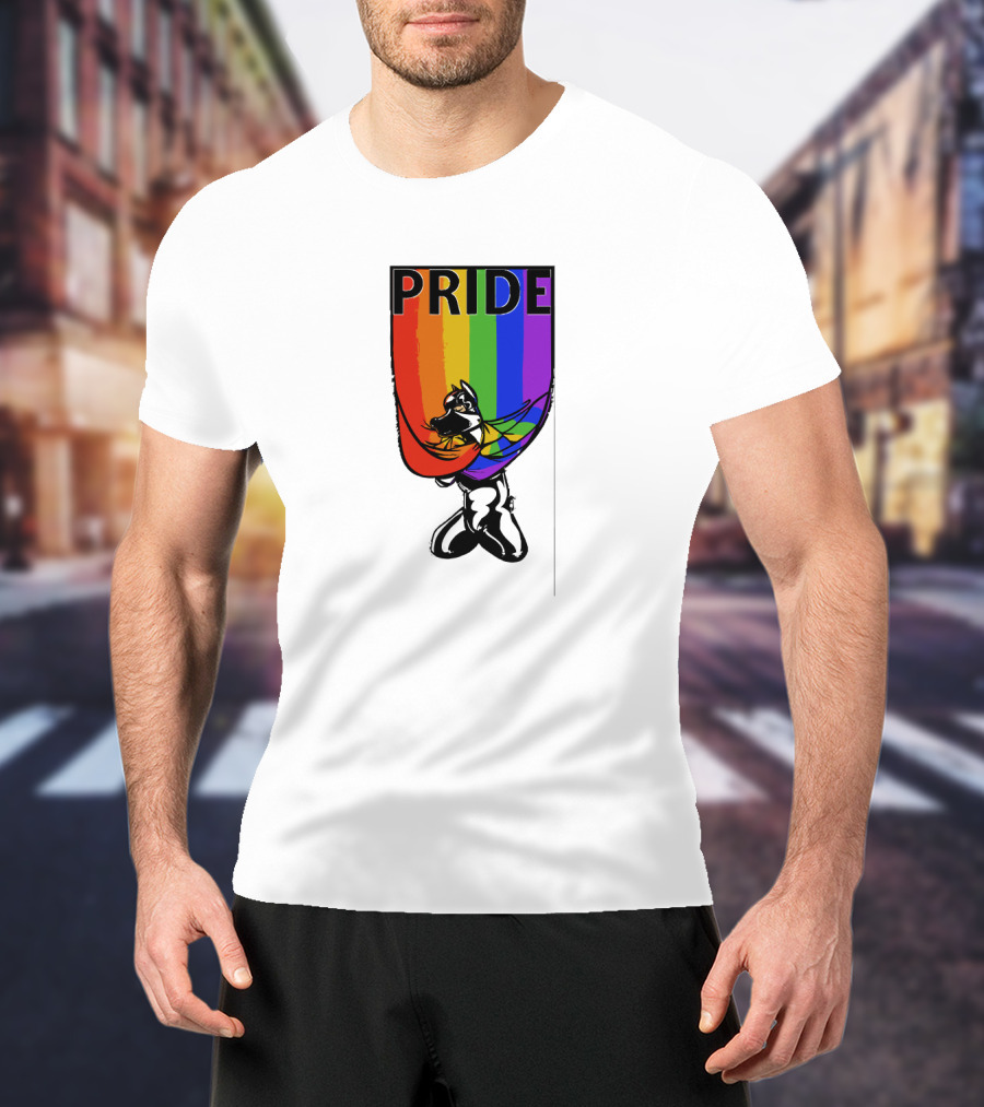 PRIDE Puppy Rainbow T-Shirt