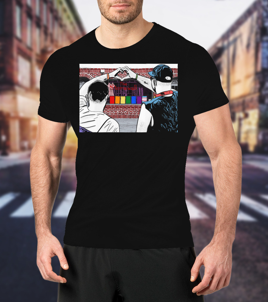 The Stonewall Pride Rainbow T-Shirt