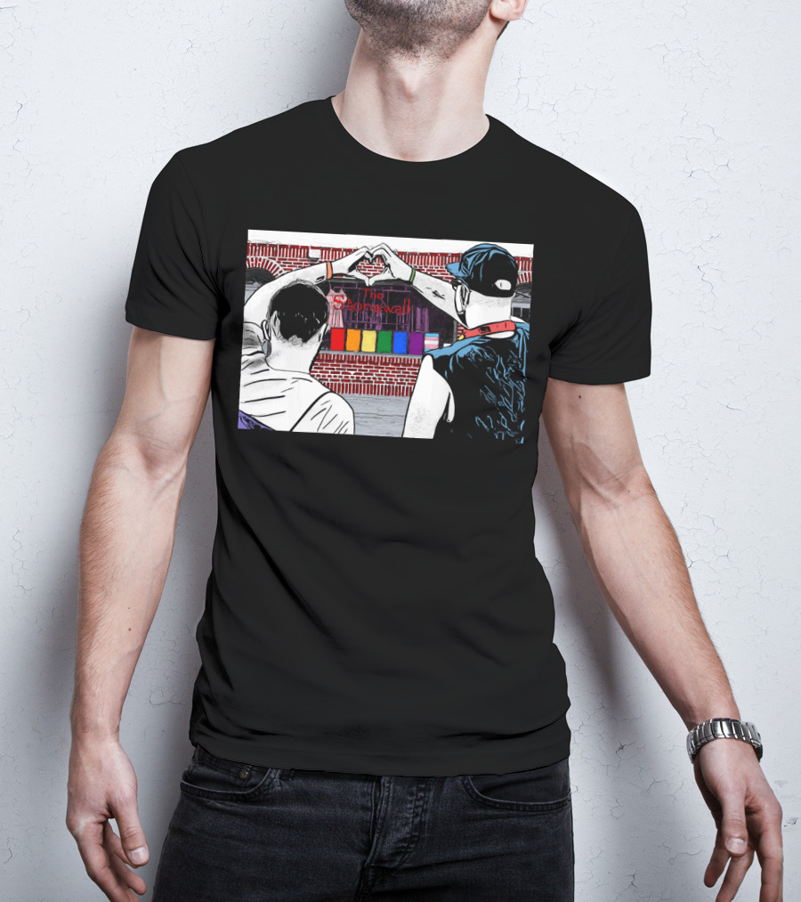 The Stonewall Pride Rainbow T-Shirt