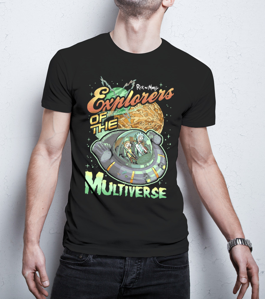 Rick And Morty Explorers Of The Multiverse T-Shirt