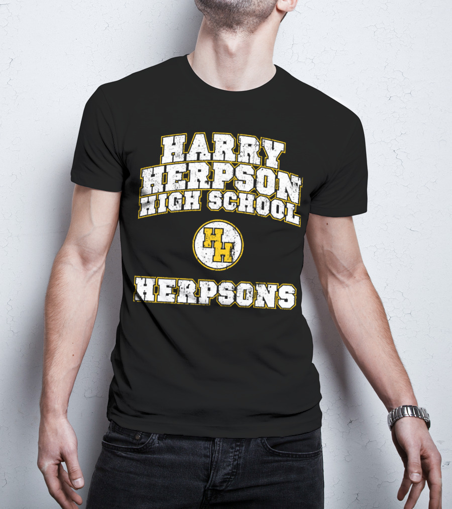 Harry Herpson High School Herpsons HH T-Shirt