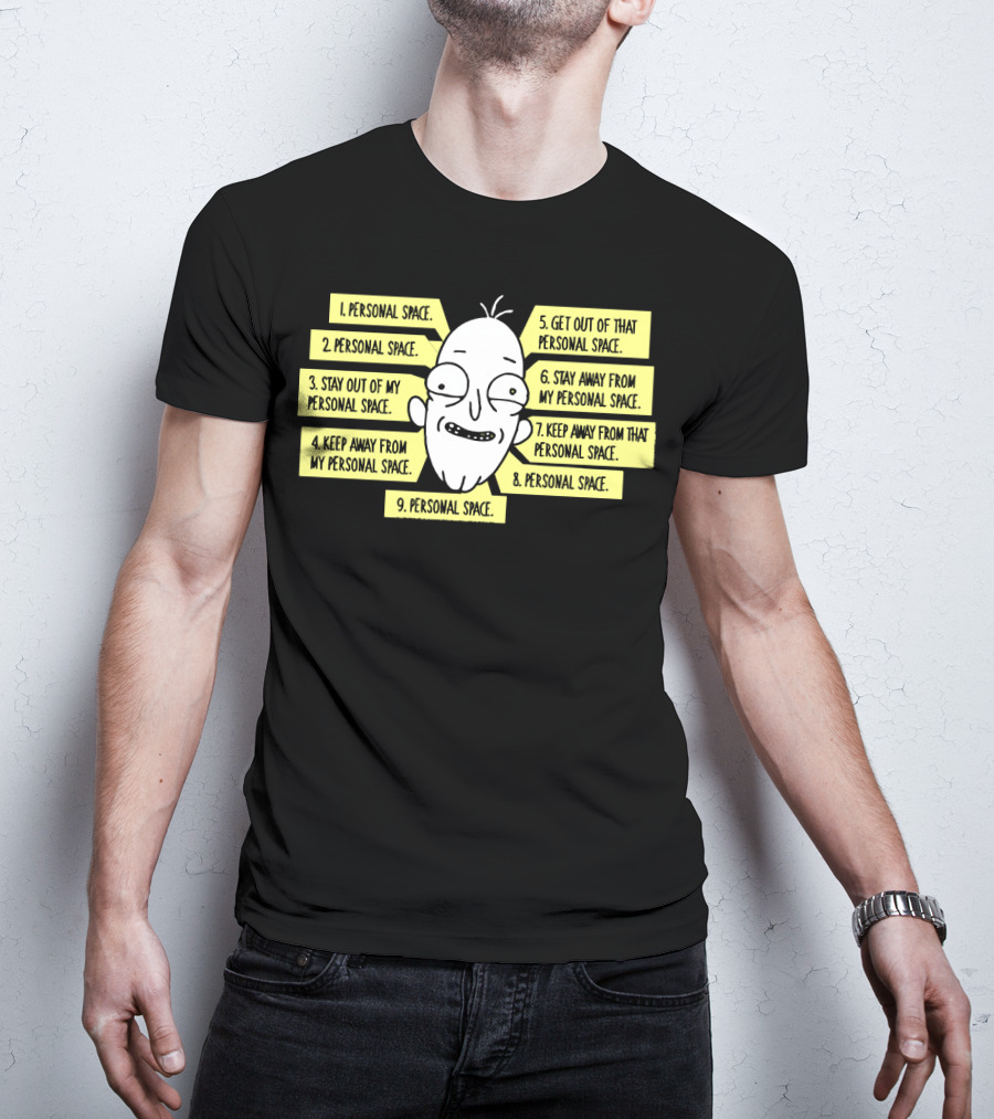 Phillip Jacobs Personal Space Quotes Numbered List T-Shirt