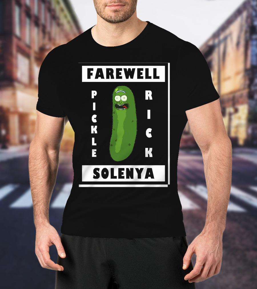 Farewell Pickle Rick Solenya T-Shirt