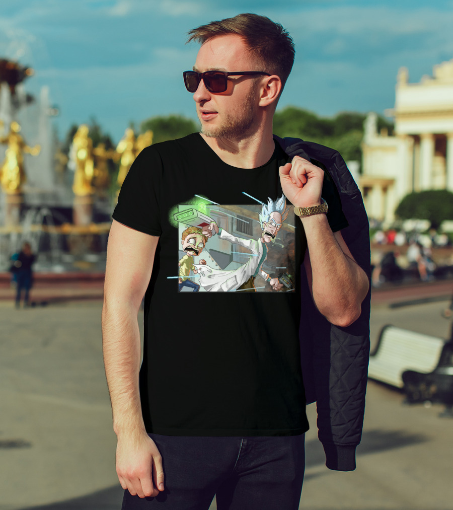 Rick And Morty Portal Escape Adventure T-Shirt