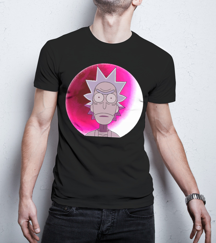 Samurai Rick Anime Crossover Style Expression T-Shirt