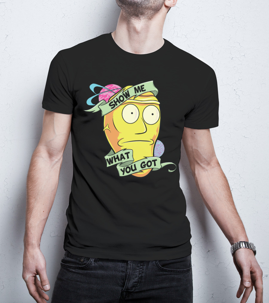 Show Me What You Got Head With Planets T-Shirt