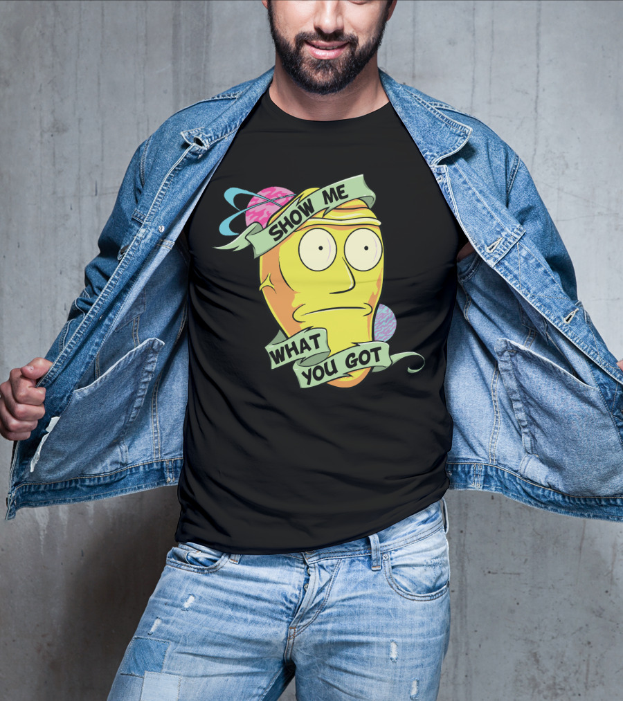 Show Me What You Got Head With Planets T-Shirt