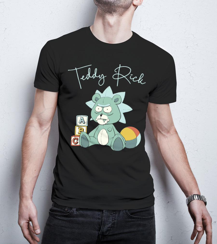 Teddy Rick ABC Blocks And Multicolor Ball T-Shirt