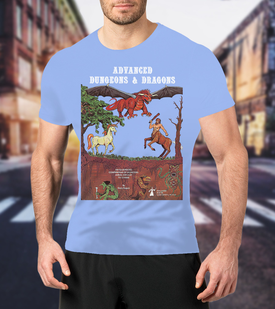 Advanced Dungeons And Dragons An Illustrated Compendium Of Monsters T-Shirt