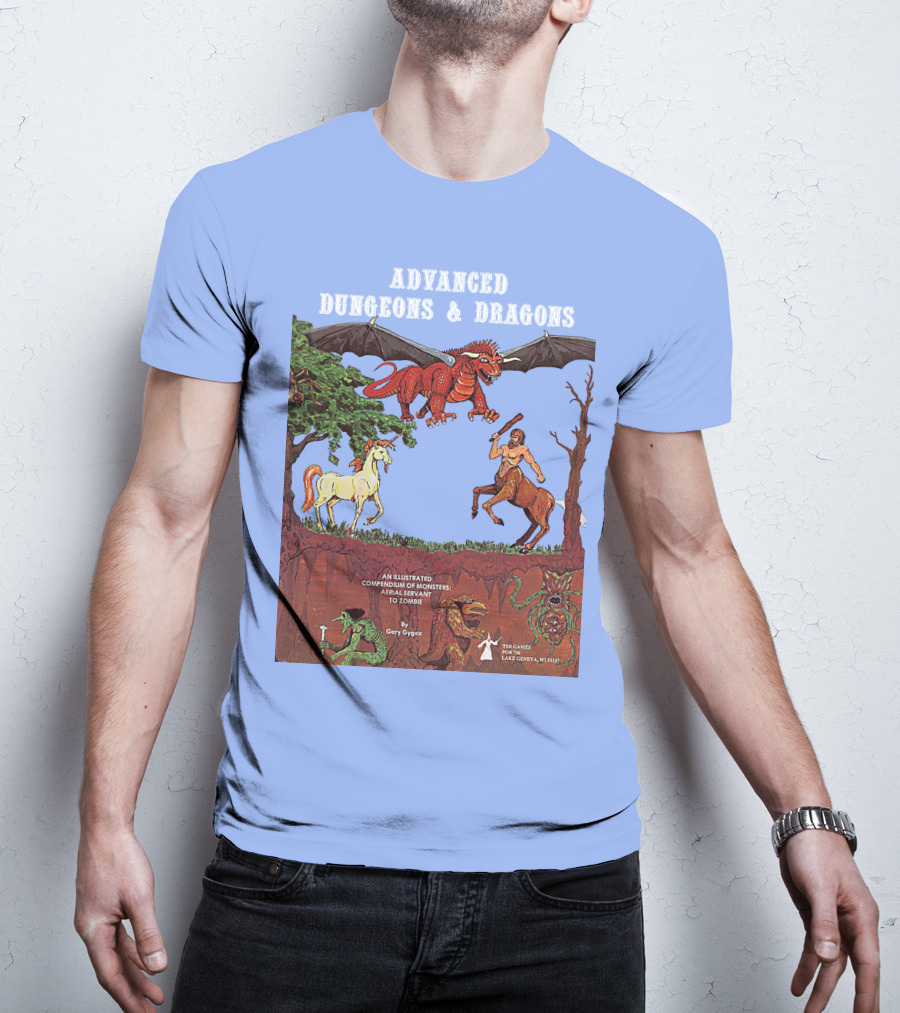 Advanced Dungeons And Dragons An Illustrated Compendium Of Monsters T-Shirt