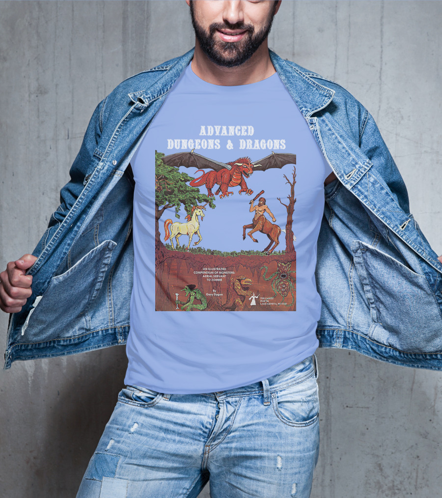 Advanced Dungeons And Dragons An Illustrated Compendium Of Monsters T-Shirt