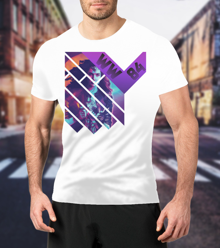 WW 1984 Woman Wonder 84 Comic Con T-Shirt