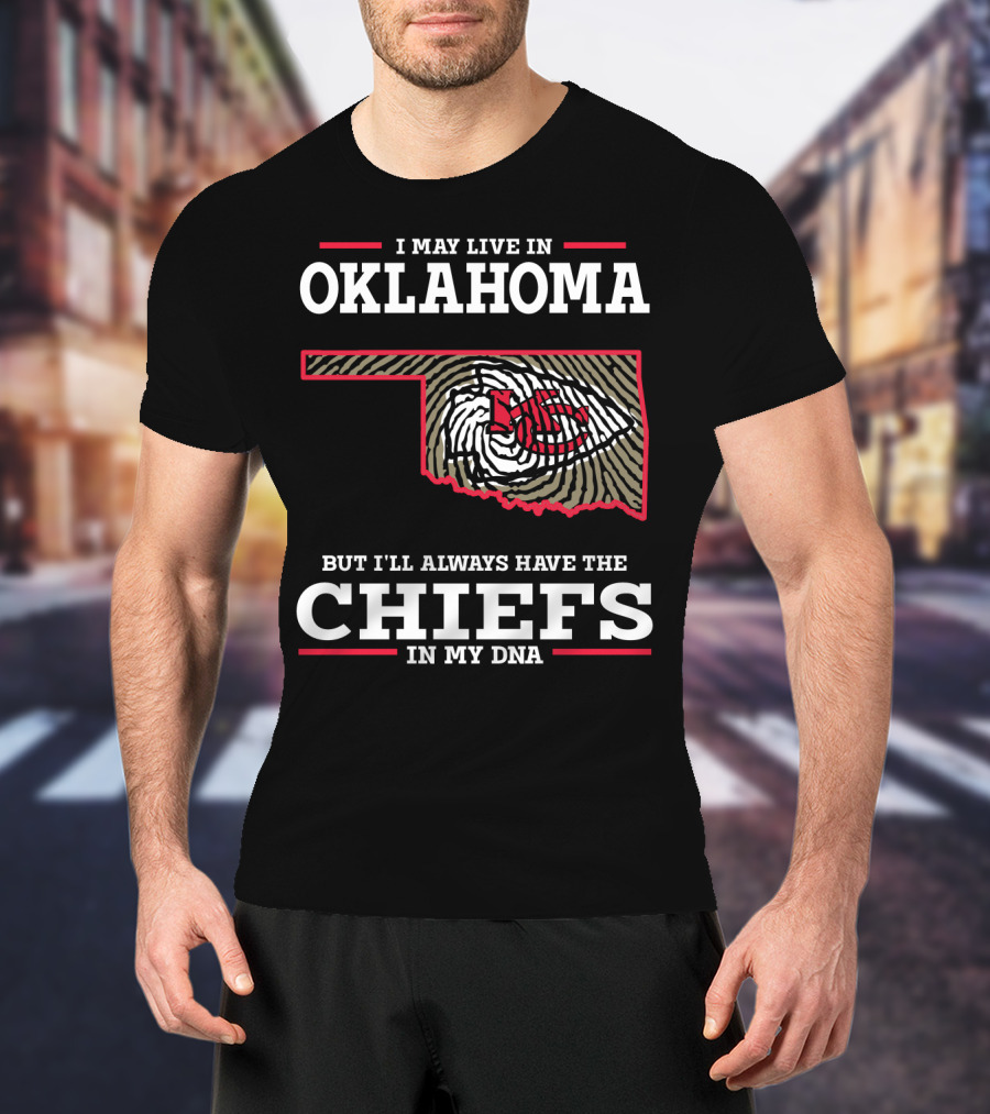 Oklahoma Roots Chiefs Pride Forever In My Dna T-Shirt