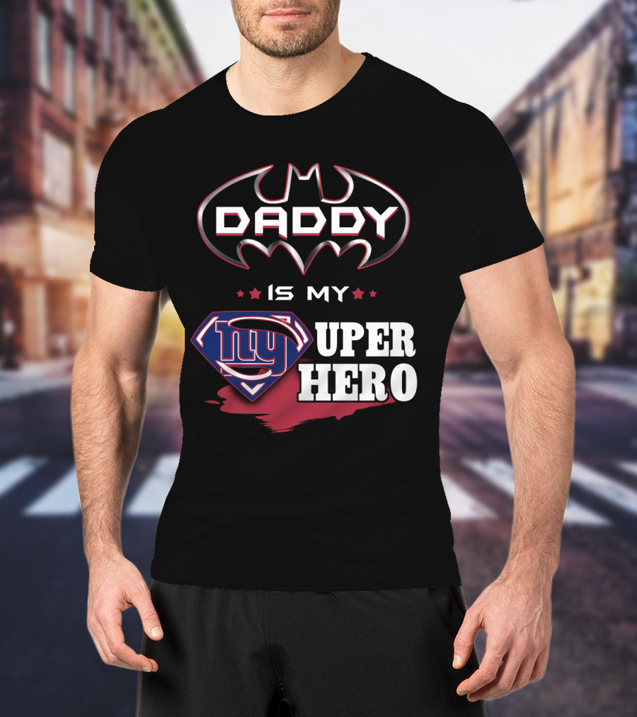 Bat-Style Daddy Is My NY Super Hero T-Shirt