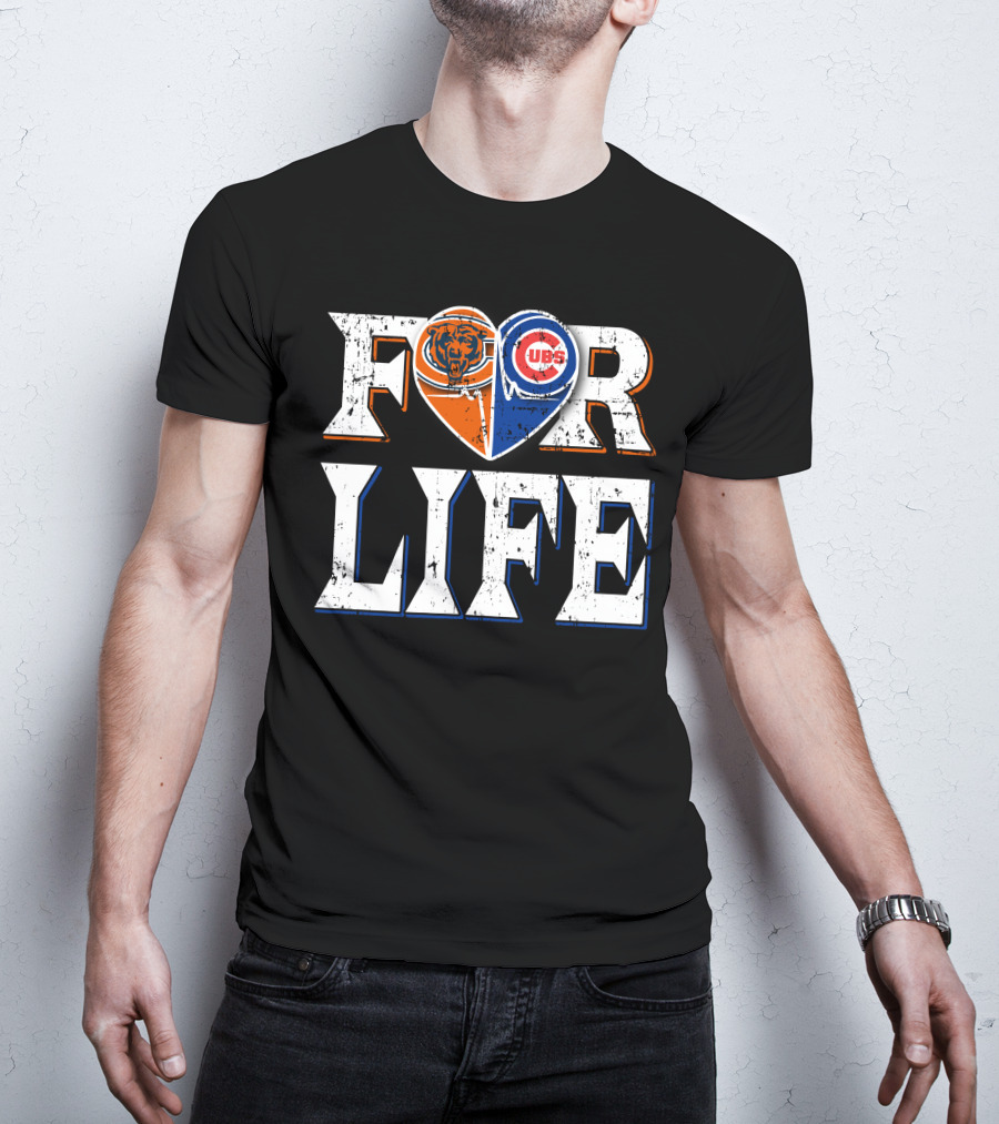 For Life Bears Cubs T-Shirt
