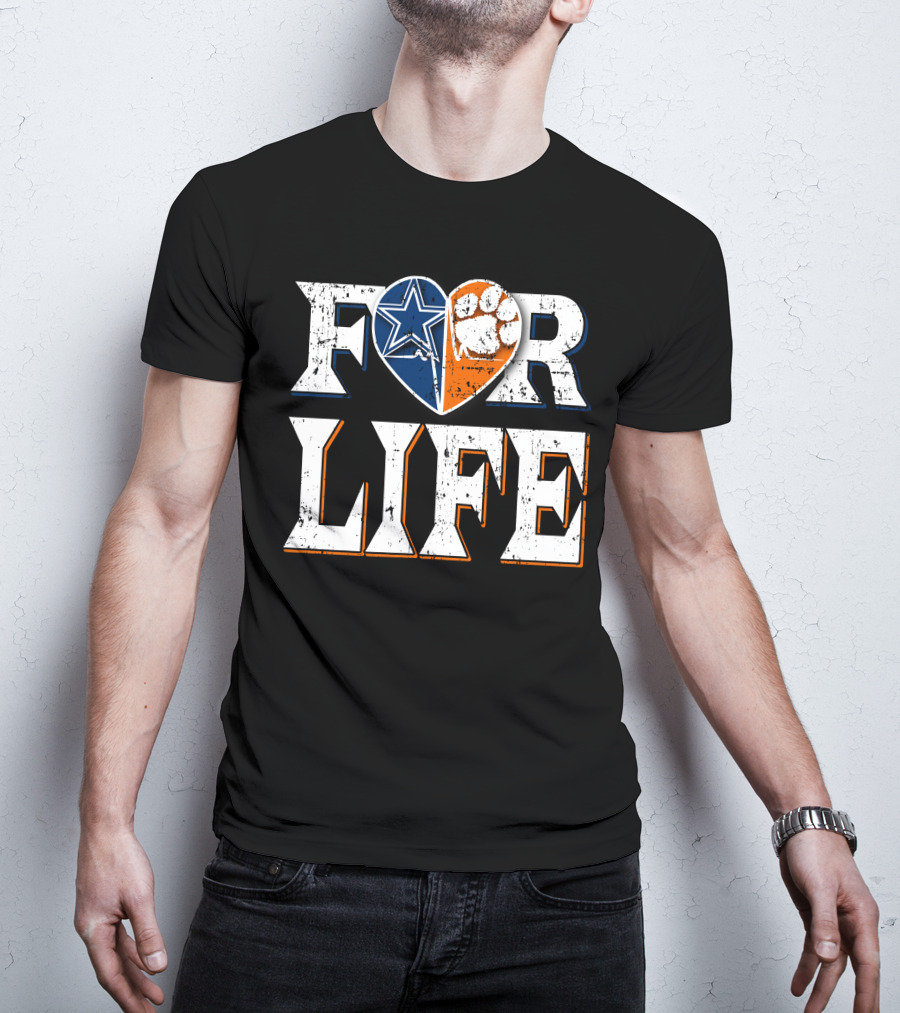 For Life Cowboys Clemson T-Shirt