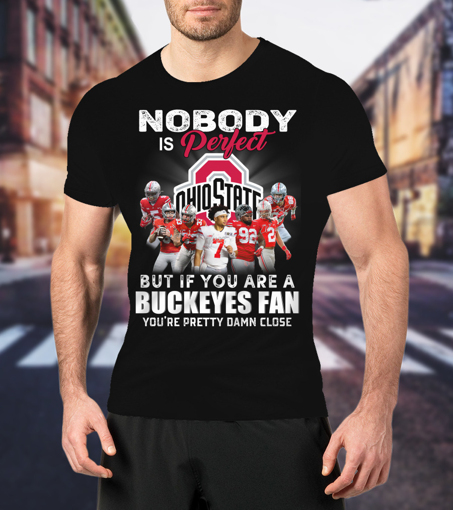 Ohio State Buckeyes Perfect Football Team Players T-Shirt