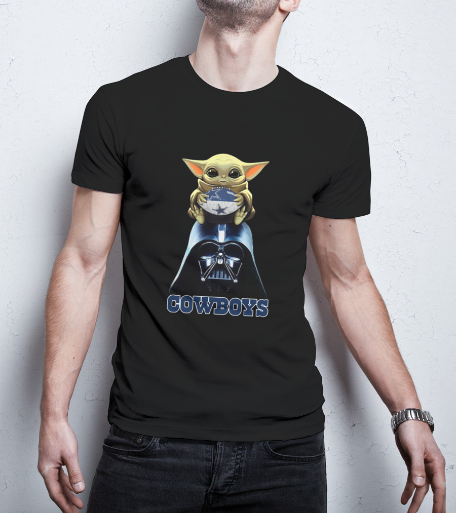 Nfl Dc Cowboys Star Wars Baby Alien Football T-Shirt