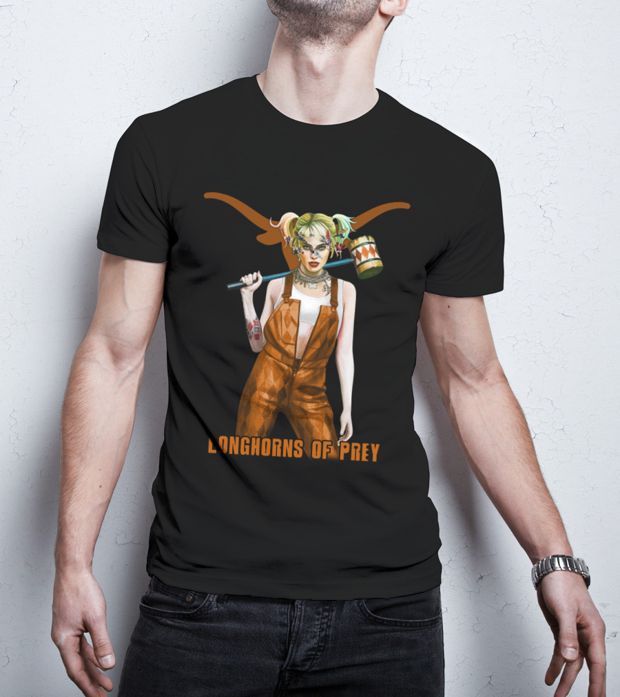 Longhorns Of Prey Dh 19 Ncaa Tl T-Shirt
