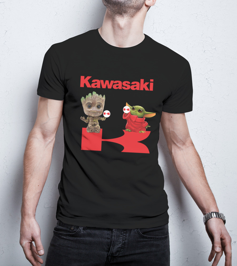 Kawasaki Groot Yoda Dh T-Shirt