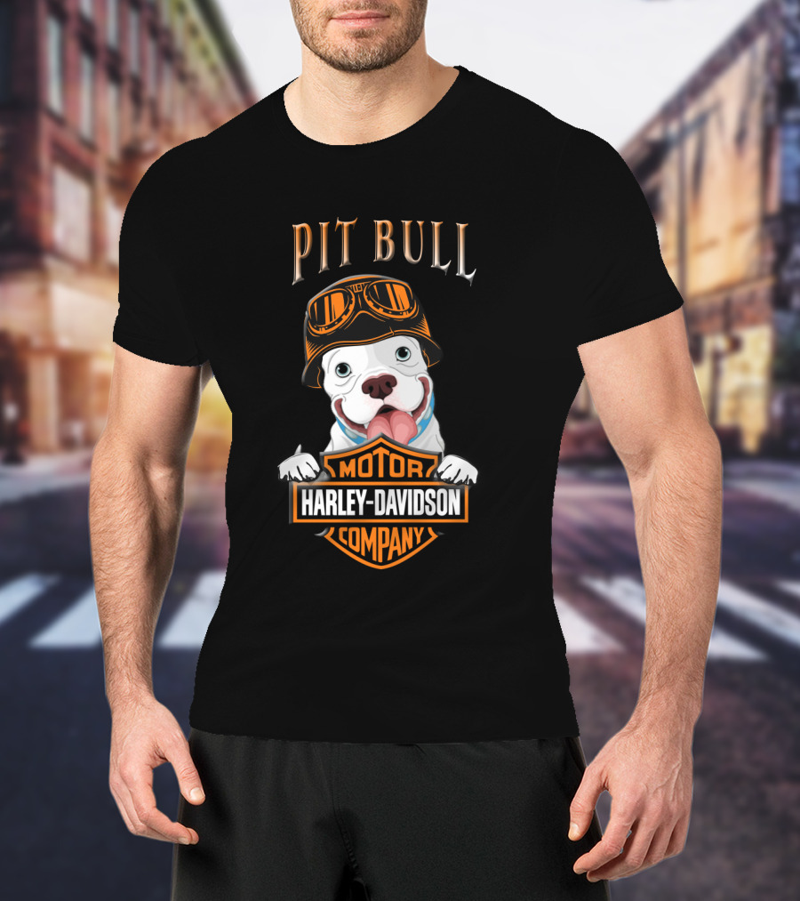 Pit Bull Harley Davidson Motor Company T-Shirt
