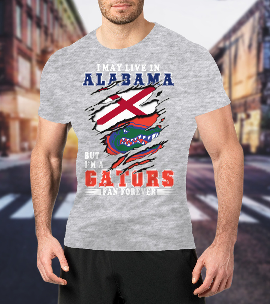 Alabama Resident Loyal Gators Fan Forever T-Shirt