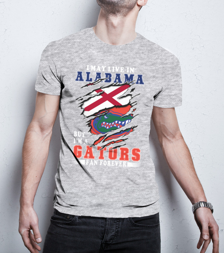 Alabama Resident Loyal Gators Fan Forever T-Shirt