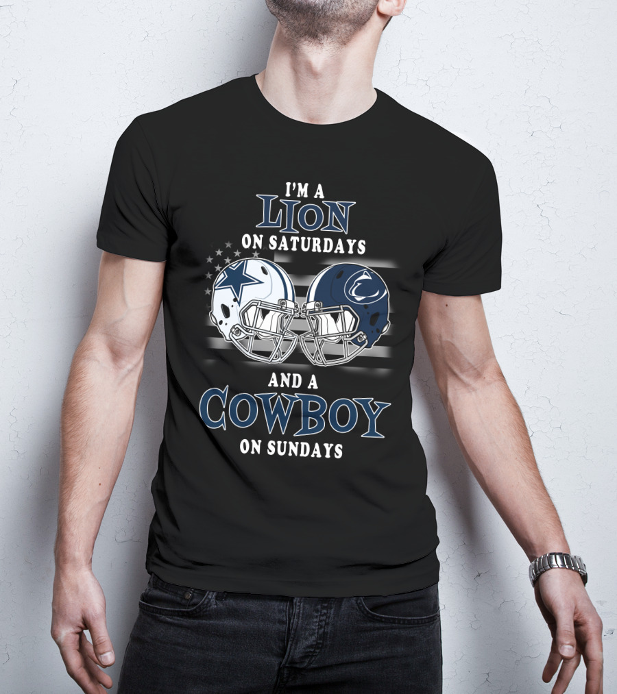 I'm A Lion On Saturdays And A Cowboy On Sundays T-Shirt