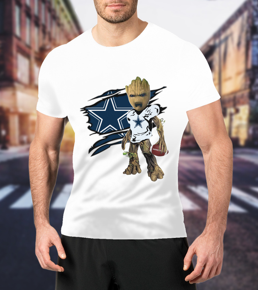 I AM Cowboys Fan's Football Character Star Team T-Shirt