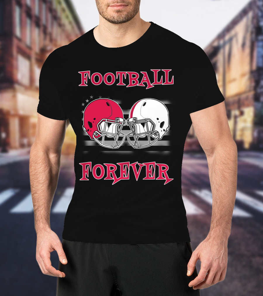 Football Forever Helmet Rivalry T-Shirt