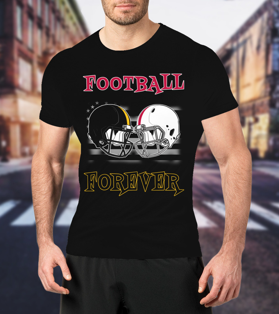 Football Forever Helmet Showdown T-Shirt