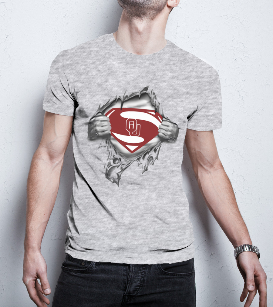 Super Sooners OU Chest Emblem T-Shirt