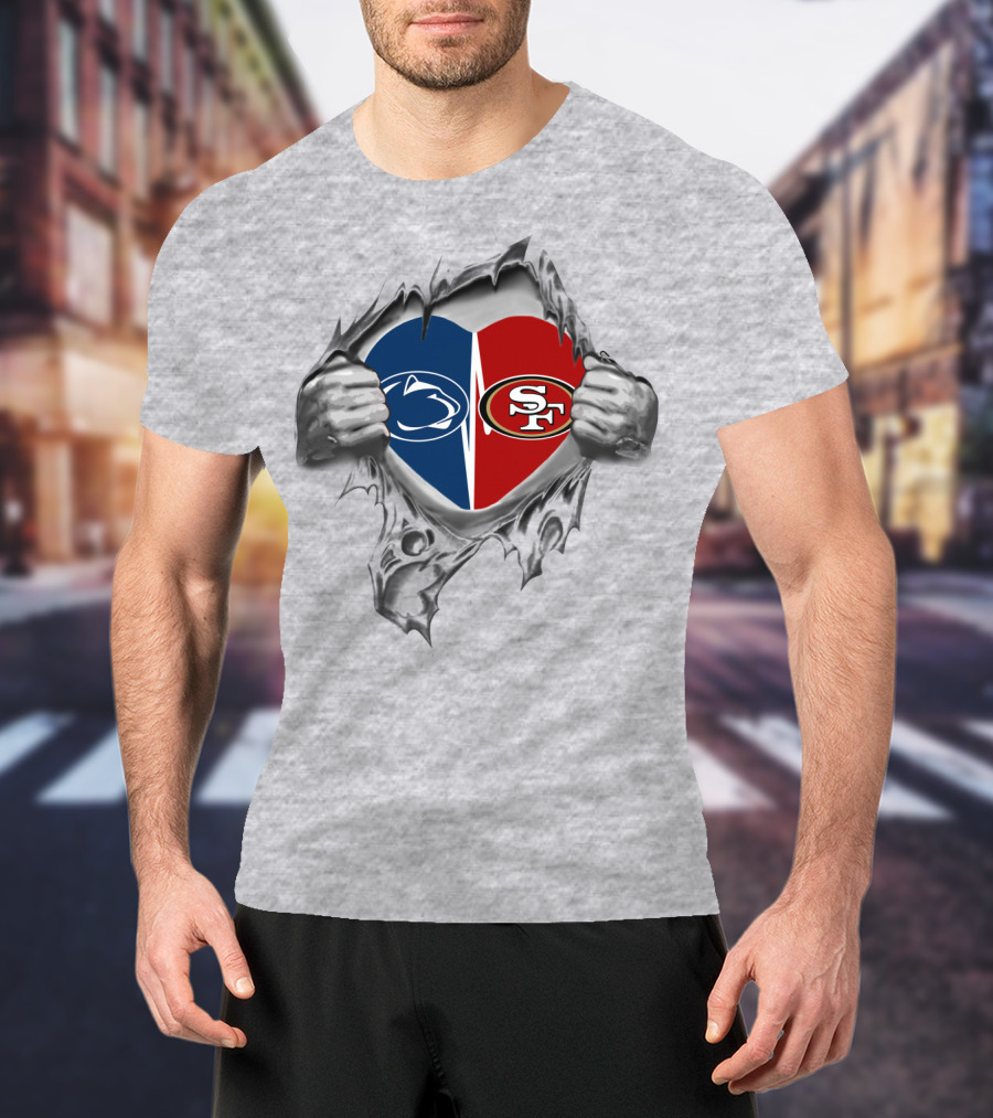 Penn State 49ers Heart T-Shirt