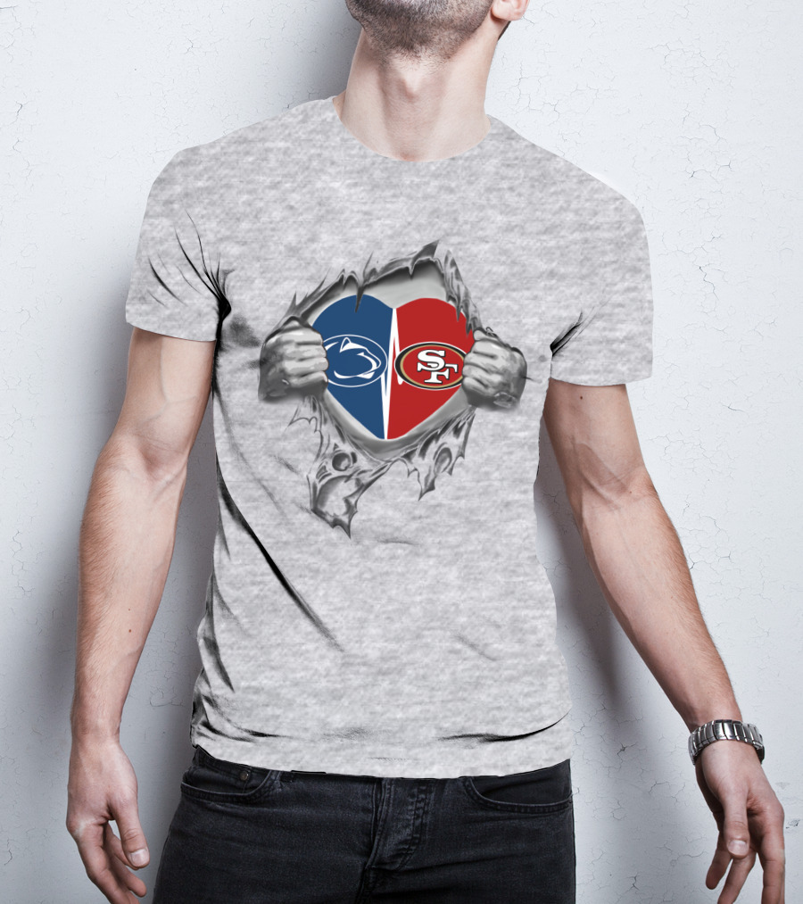 Penn State 49ers Heart T-Shirt