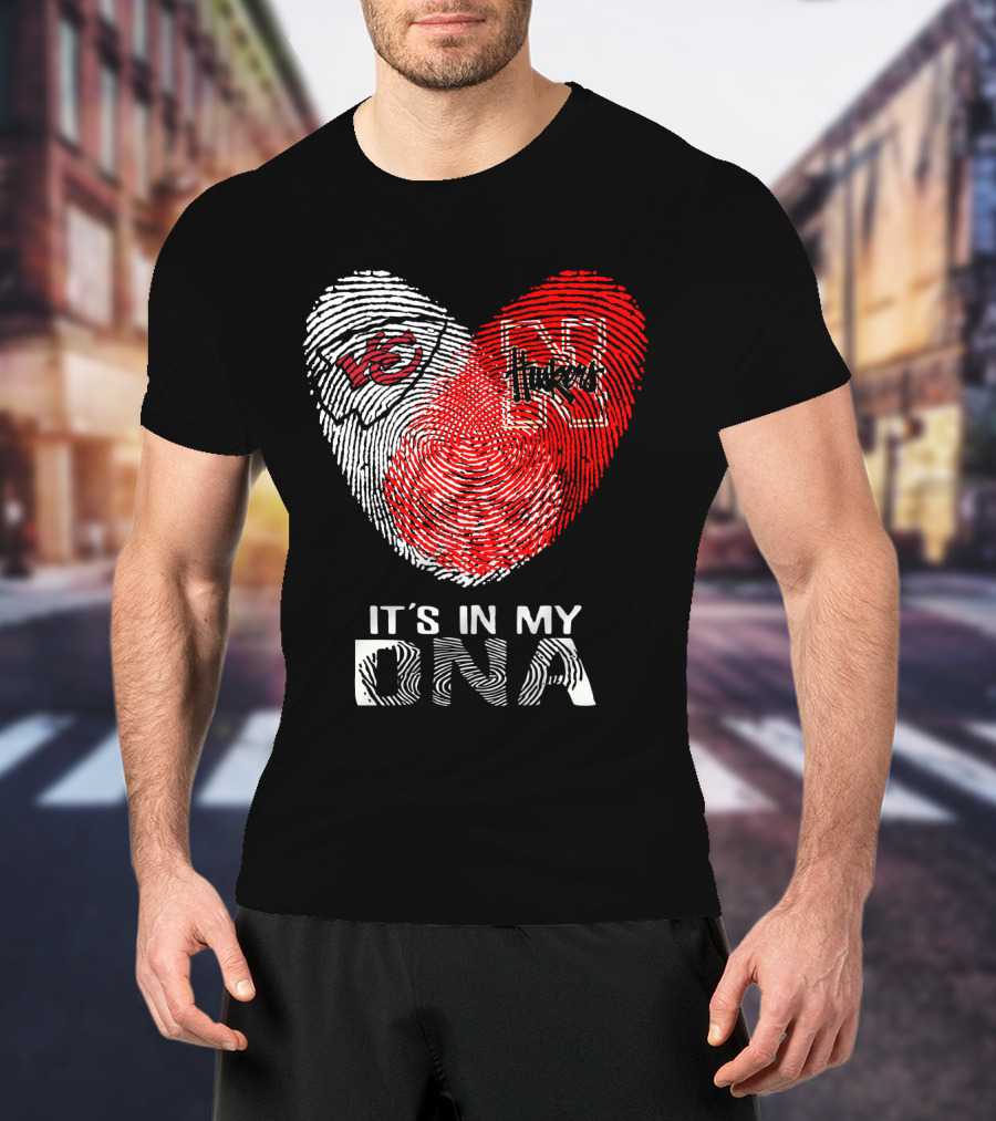 Chiefs Nebraska Huskers It's In My DNA T-Shirt