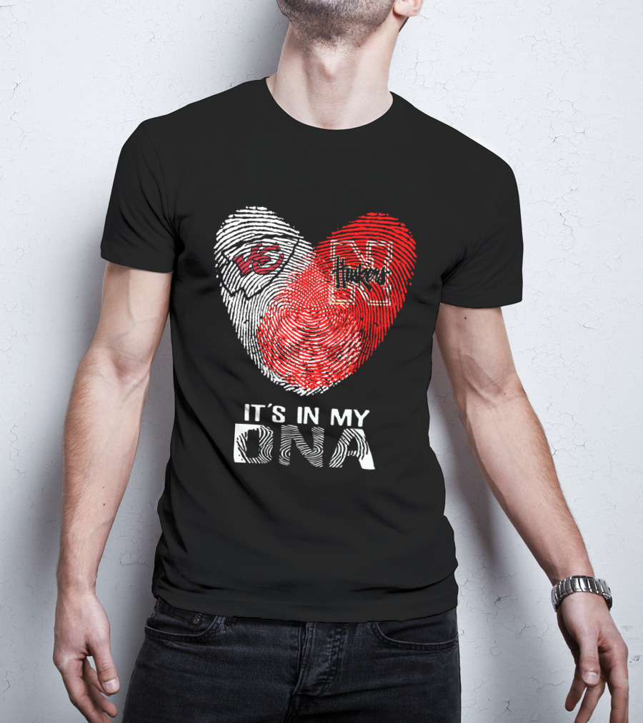 Chiefs Nebraska Huskers It's In My DNA T-Shirt