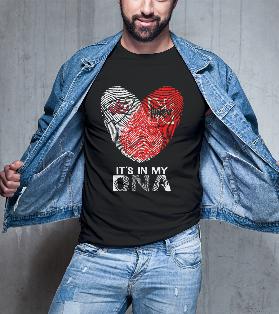 Chiefs Nebraska Huskers It's In My DNA T-Shirt