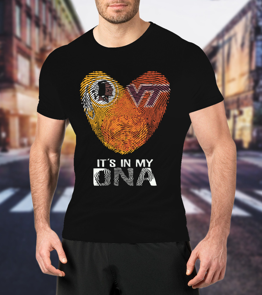 Redskins Vt It's In My Dna T-Shirt