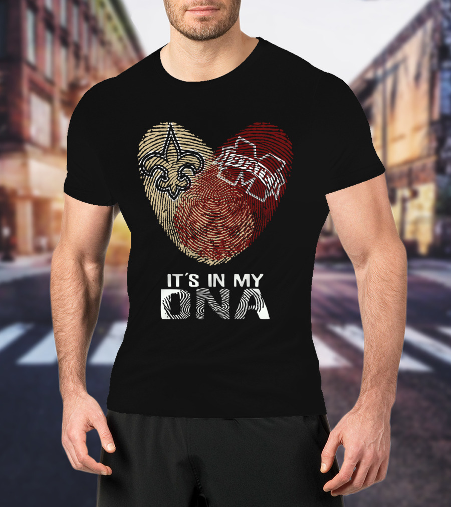Saints Mississippi State It's In My DNA T-Shirt