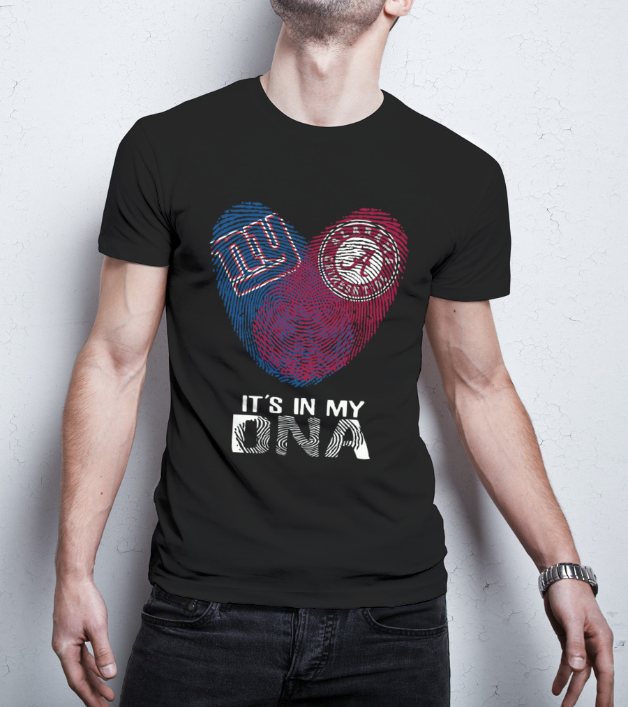 Giants Alabama Crimson Tide It's In My DNA T-Shirt