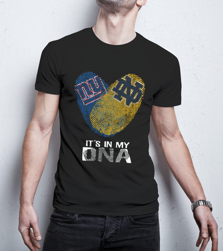 Giants Notre Dame NY ND It's In My DNA T-Shirt