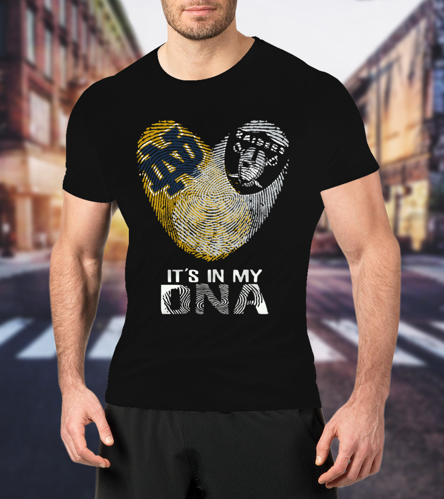 Notre Dame Raiders It's In My DNA Fingerprint T-Shirt