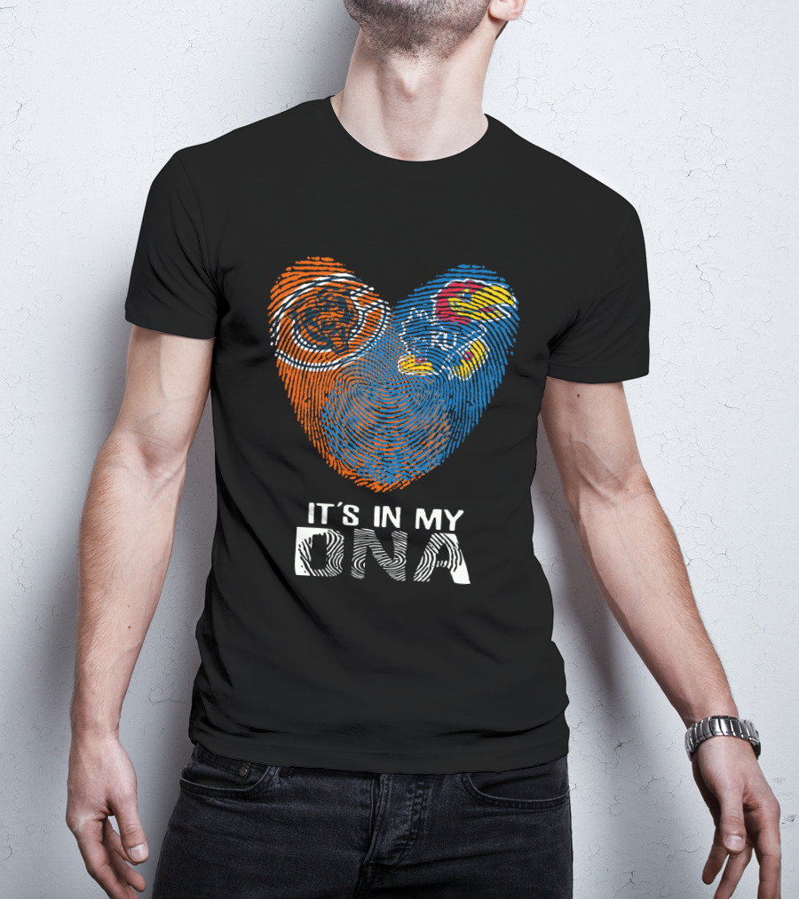 Bears KU Jayhawks It's In My DNA T-Shirt